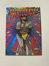 2025 Topps Chrome #PP-17 Fernando Tatis Jr. POWER PLAYERS INSERT - Padres
