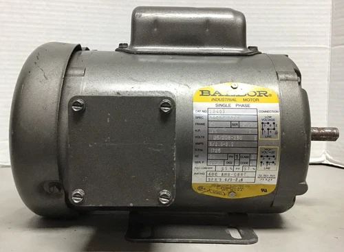 Baldor L3403 Industrial Motor 1/4HP 1725RPM 115V (R14)
