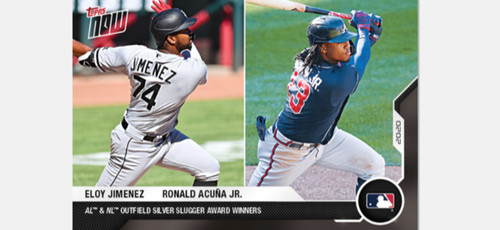 2020 Topps Now OS-26 Eloy Jiménez / Ronald Acuña Jr.