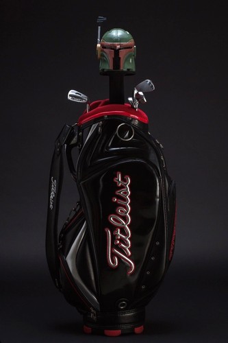 Custom Made Hand Painted StarWars Boba Fett Golf Driver Headcover - Picture 2 of 5