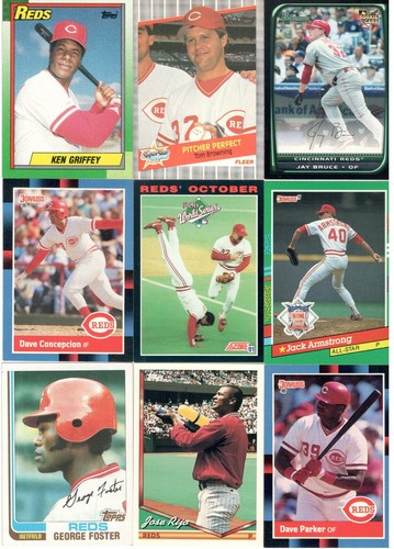 Cincinnati Reds 138 Karten Vintage & Chase Lot, Votto, Chapman Bowman Rookies, mehr - Bild 2 von 15