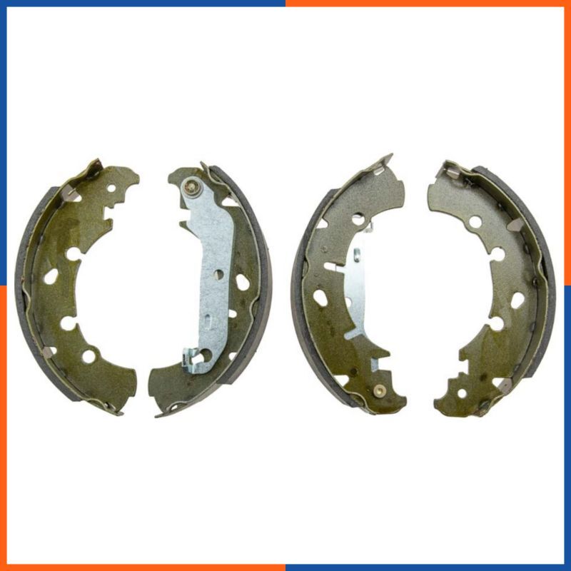 Mâchoires de frein MAZDA Z413700 en alliage robuste avec garniture haute friction