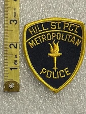 Hill Street Precinct METROPOLITAN POLICE Patch 
