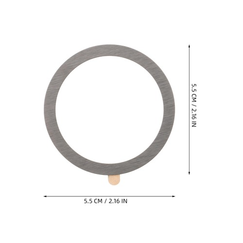 6 Pcs Magnetic Ring Mobile Phone Case Accessories Mount Metal For Connector - 第 4/12 張圖片