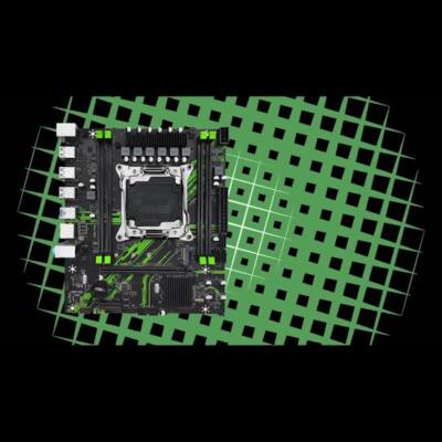 JMT Scheda Madre X99 D4 Dual Pro - 8 Slot DDR4, 256GB, Dual CPU LGA2011-3