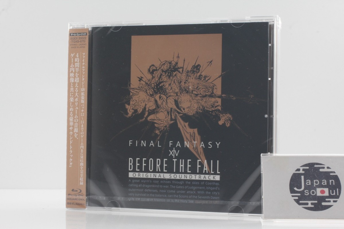 BEFORE THE FALL FINAL FANTASY XIV Original Soundtrack Blu-ray Disc