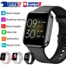 Smart Watch Military Tactical Men Sport Heart Rate Fitness Tracker Wristwatch U