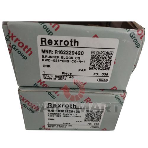 REXROTH R162229420 Runner Block Ball Bearing – New In Box, Genuine OEM