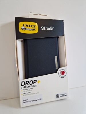 OtterBox Samsung Galaxy S20+ Hülle Strada Series Folio Flip Schwarz UVP 42,99£