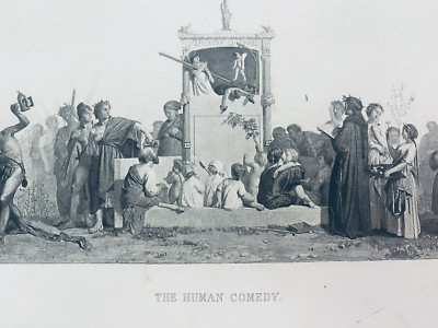 John Louis Hamon ~ The Human Comedy ~  Photogravure Gebbie Husson Louvre