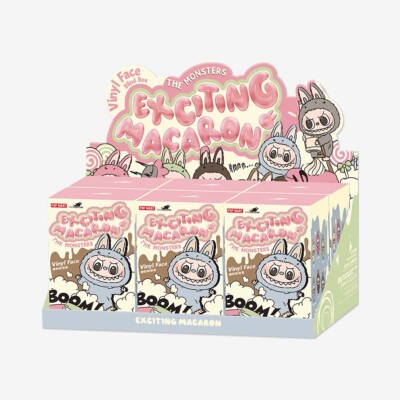 キーホルダー・アクリルキーホルダー POPMART EXCITING MACARON LABUBU Pop Mart x THE MONSTERS: Exciting Macaron Series Plush
