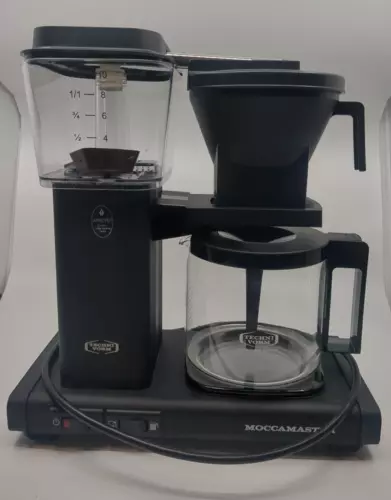 Technivorm Moccamaster KBGV 53948 Black Coffee Maker Brewer - READ