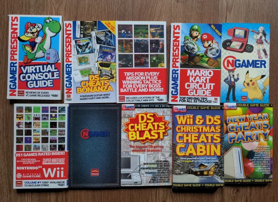 10x Nintendo Gamer Wii And DS Cheats And Guides Bundle - Image 2 of 3