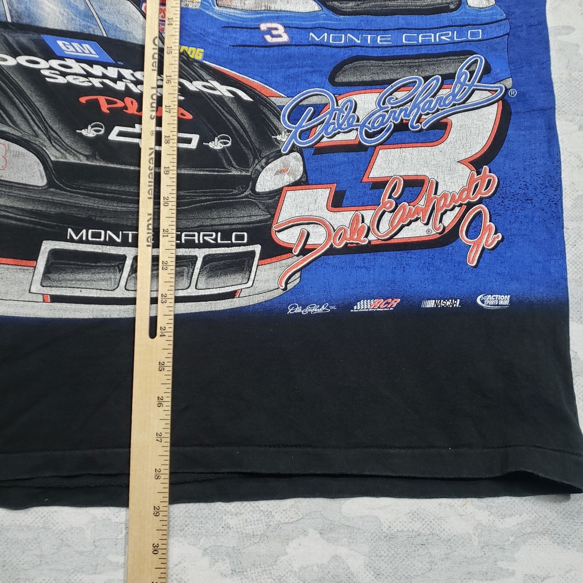 Dale Earnhardt Jr. Two Faces ジャージ Vintage Dale Earnhardt Nascar Two Faces Shirt Mens XL Black