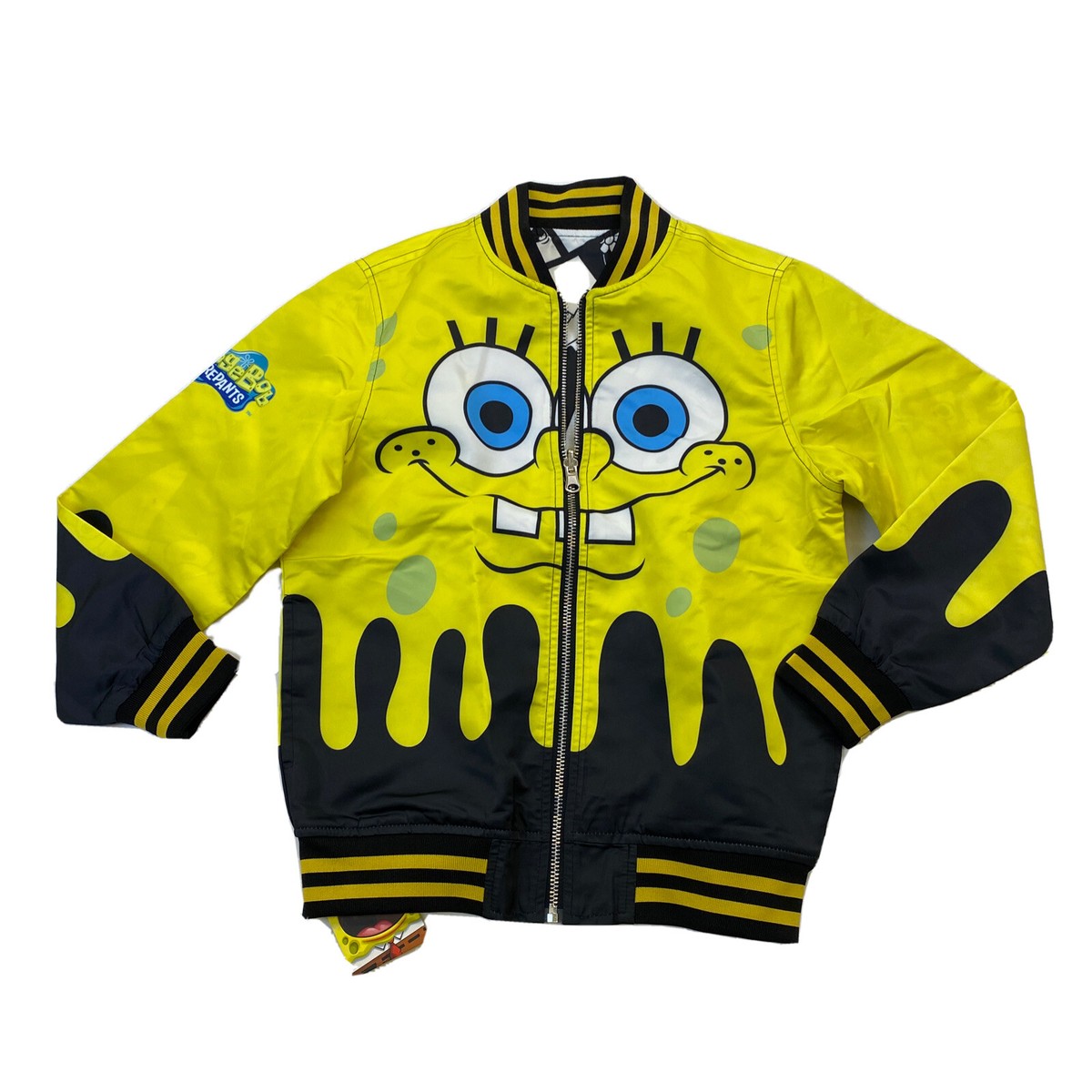 Spongebob 100%AUTHENTIC L/S Jacket Youth boys Size medium Spongebob 100%AUTHENTIC L/S Jacket Youth boys Size medium