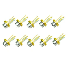 10pcs ML101J29 650nm 200mW Red Single Mode Laser Diode  TO-5.6mm