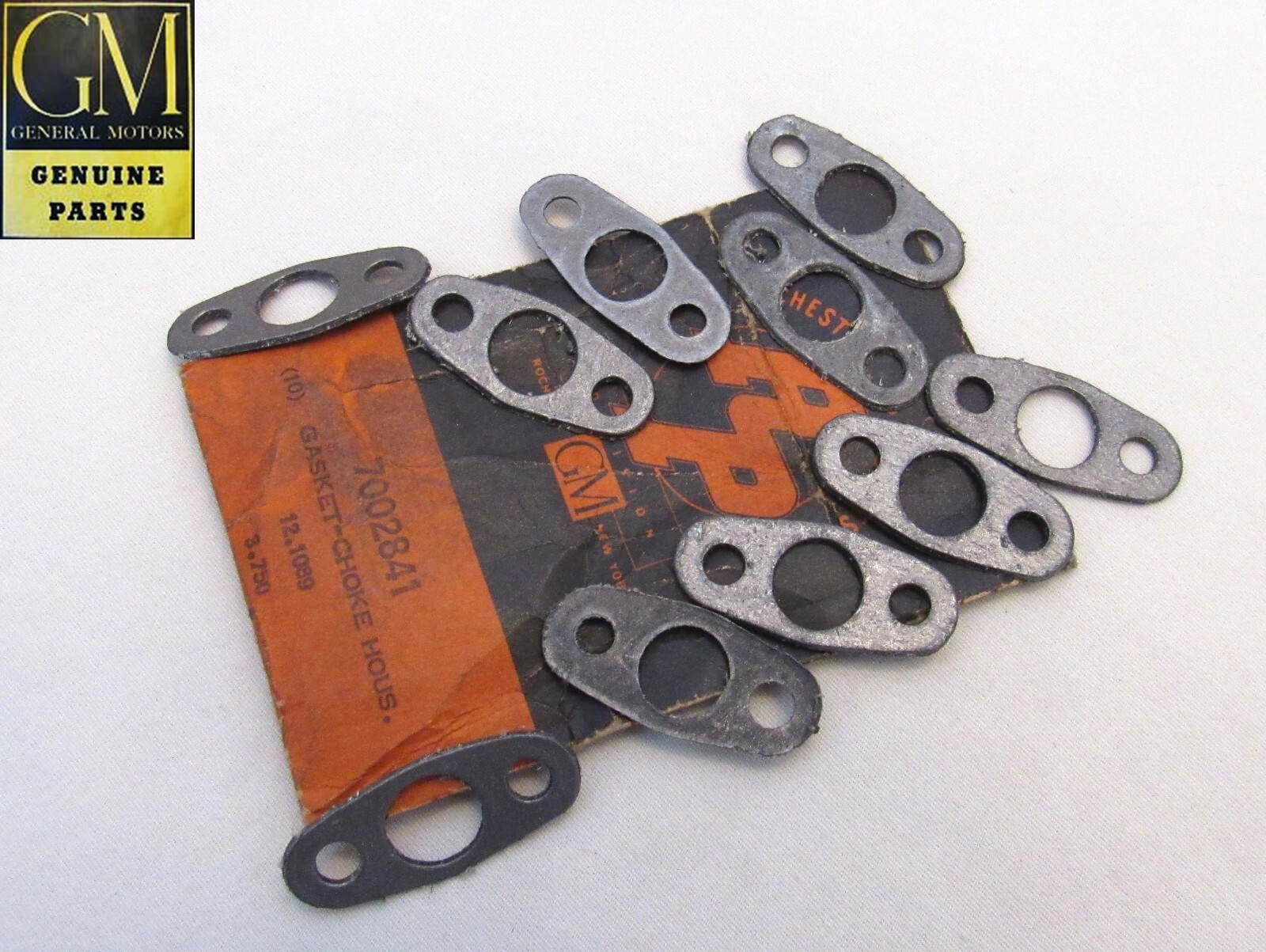 NOS 193860 Chevy BelAir Master 6Cyl Choke Housing Air Horn Gasket GM