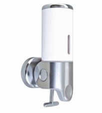 Image of SHOWER SOAP DISPENSER SHAMPOO CONDITIONER GEL LIQUID SOAPS WALL MOUNTED LOCKABLE