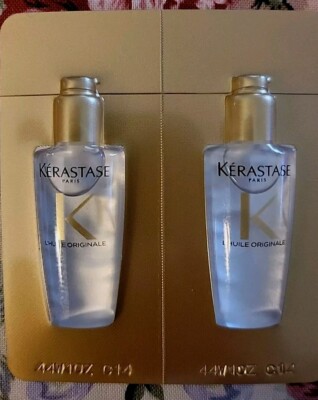 KERASTASE hair oil 2本 Kerastase L'HUILE ORIGINALE- Original Hair Oil Sample Duo