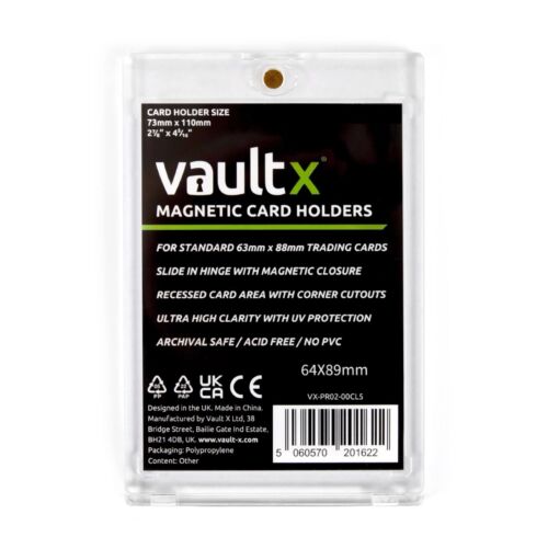 Vault X Magnetic Trading Card Holder Case 35pt | Pokemon Magic YuGiOh! One Touch - 第 1/14 張圖片