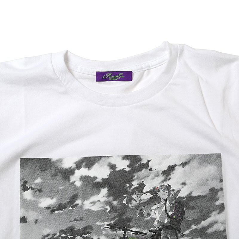 EVANGELION RADIO EVA 451 The bicycle ASUKA T-Shirt White New