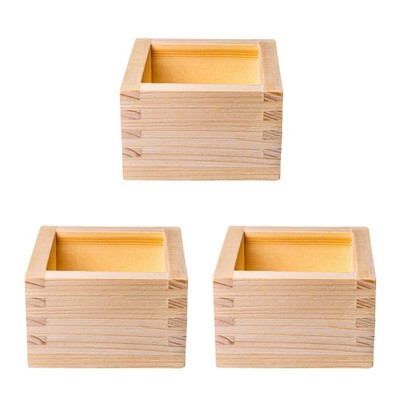 Holz Tee Tasse Hinoki Sake Cup Holz Holz Tassen Sake Masu