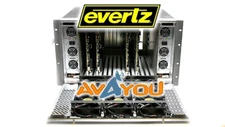 Evertz EMX6-FR w/ EMR-OP48-LTC, EMR-OP96-LTC, EMR-IP48-LTC, EMR-IP96-LTC TDM +FC