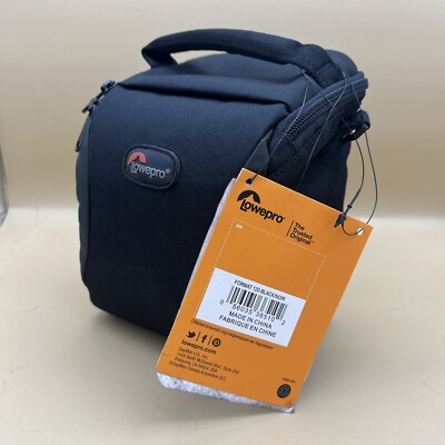 Lowepro Format 120 Black DSLR Camera Camcorder Shoulder Crossbody Bag No Strap