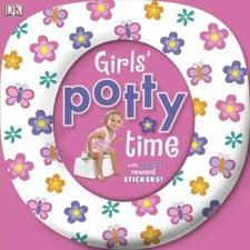 Girls' Potty Time - Board book By DK Publishing - ACCEPTABLE