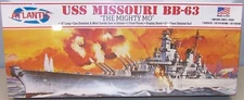 Atlantis 1:665 USS Missouri BB-63 Plastic Model Ship Kit Sealed 'Mighty Mo'