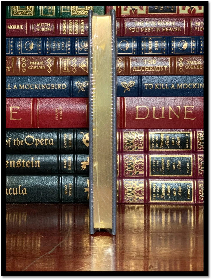 Fight Club CHUCK PALAHNIUK SIGNED Easton Press New Sealed Leather Bound Hardback - Image 4 of 4