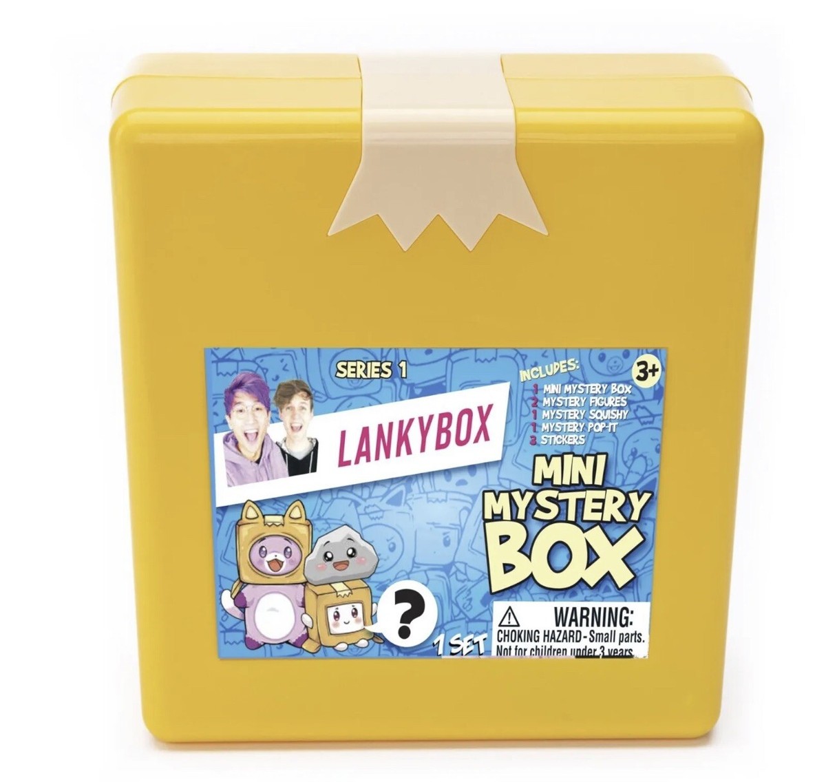 LANKYBOX Mini Box Series 1 with Mystery Figures, Squishy