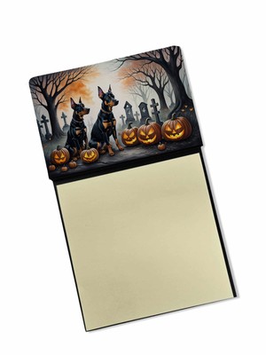 Doberman Pinscher Spooky Halloween Sticky Note Holder DAC2038SN