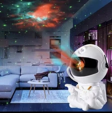 Astronaut LED Galaxy Projector Lamp Starry Sky Night Light Table Lamp Decor Art
