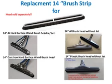 Replacement Brush 14" Tile & Grout Scrub Wand or Vacuum 1 1/2" Floor Brush Tool 