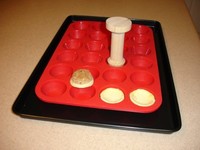24 Cup Silicone Mini Muffin Pan, New, Free Shipping on sale 24 Cup Silicone Mini Muffin Pan, New, Free Shipping on sale