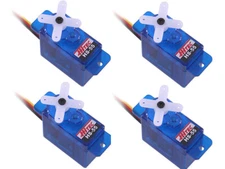 Hitec HS-55 Economy Feather Sub Micro Servo X4 COMBO