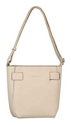 TOM TAILOR Paige Hobo Bag S Umhängetasche Tasche Creme White creme