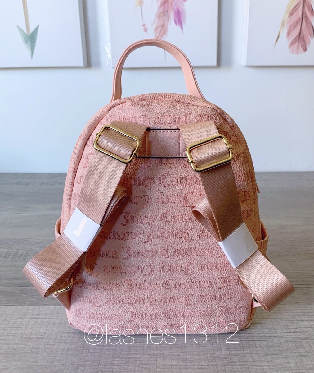 JUICY COUTURE Bag Rosie Mini Backpack - Pink Macroon | eBay display picture 1