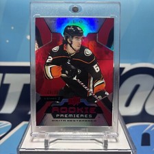 2023-24 UD Trilogy #192, NIKITA NESTERENKO SP RC 🔥🔥🔥 Red Rookie Parallel /99