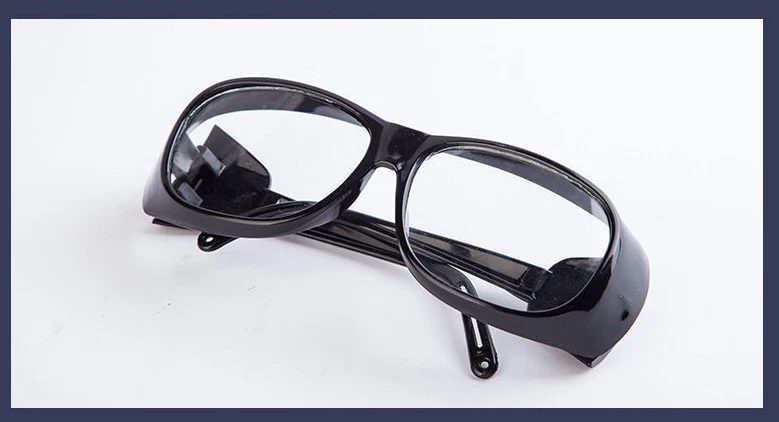 Occhiali Protettivi di Protezione Lenti Trasparenti fai da te lavoro in plastica - Immagine 2 di 4