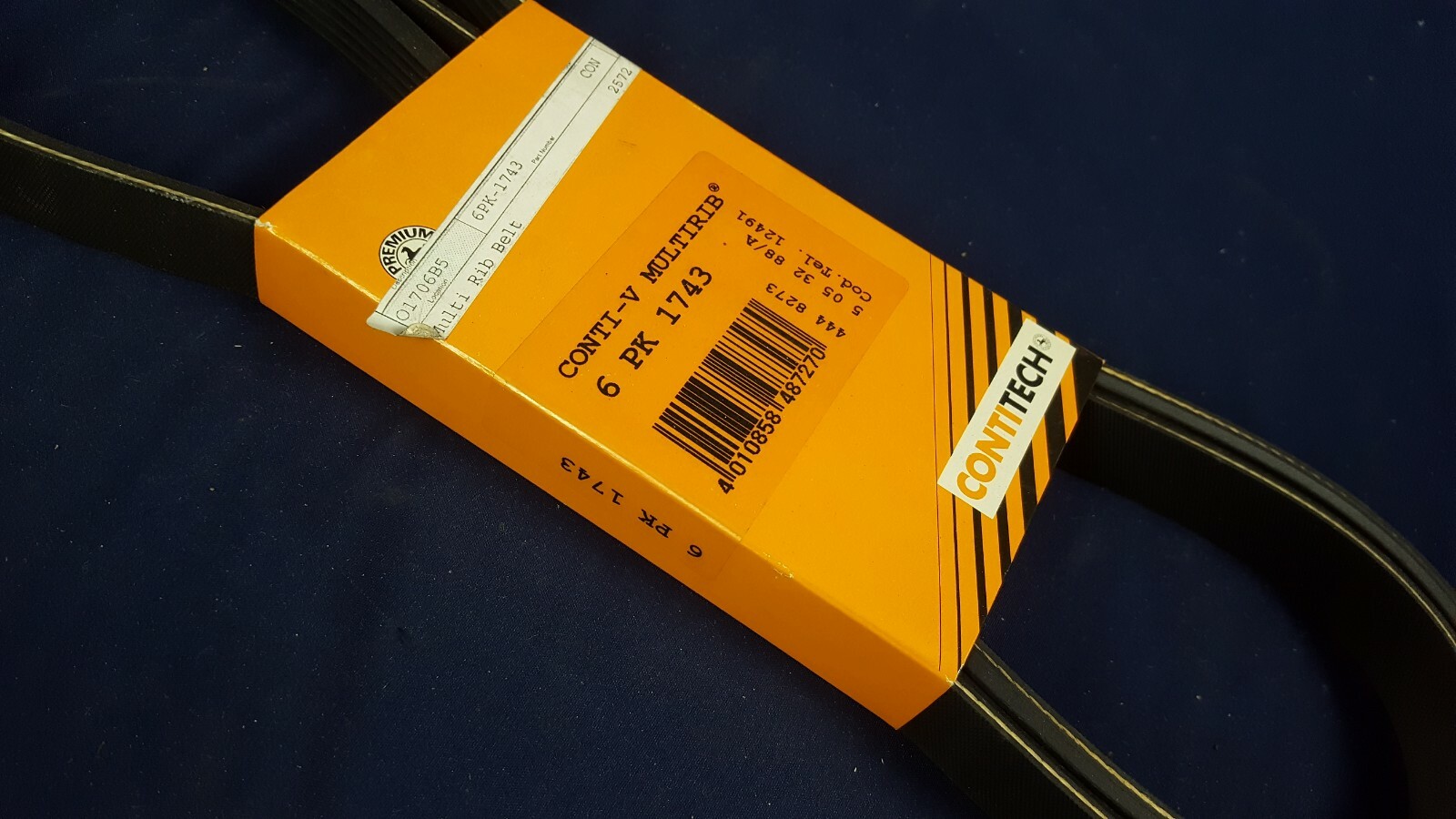 CONTITECH 6PK1743 Keilrippenriemen - Kompatibel Mit Peugeot, Citroën, Ford & Mehr