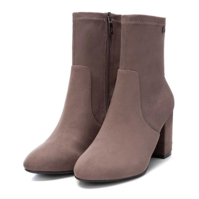 Xti Botines con Cremallera, Mujer - Tau (Gris Pardo) - Imagen 4 de 4