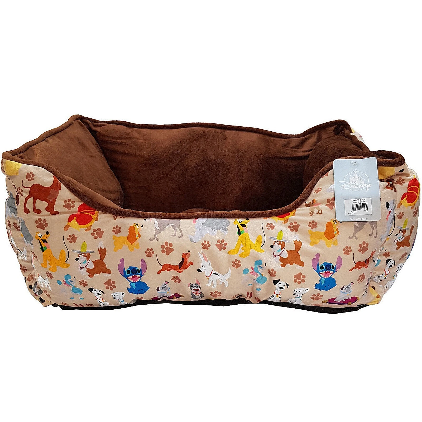 Disneyland Paris Dog Bed Soft Plush Fabric Pet Brown Multi Lady Tramp Max Disney
Opens in a new wind