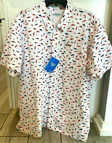 New Men's XL Columbia PFG Trollers Best 