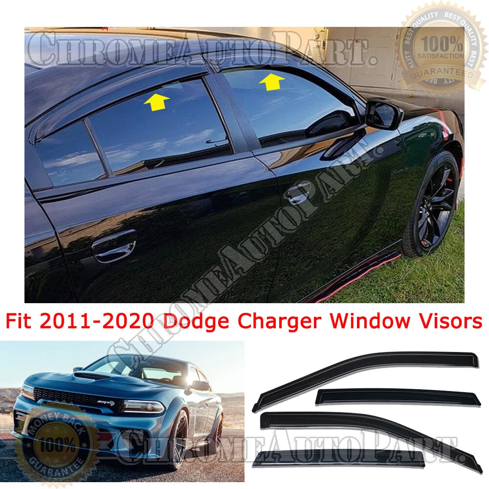 2020 dodge charger window clearance visors