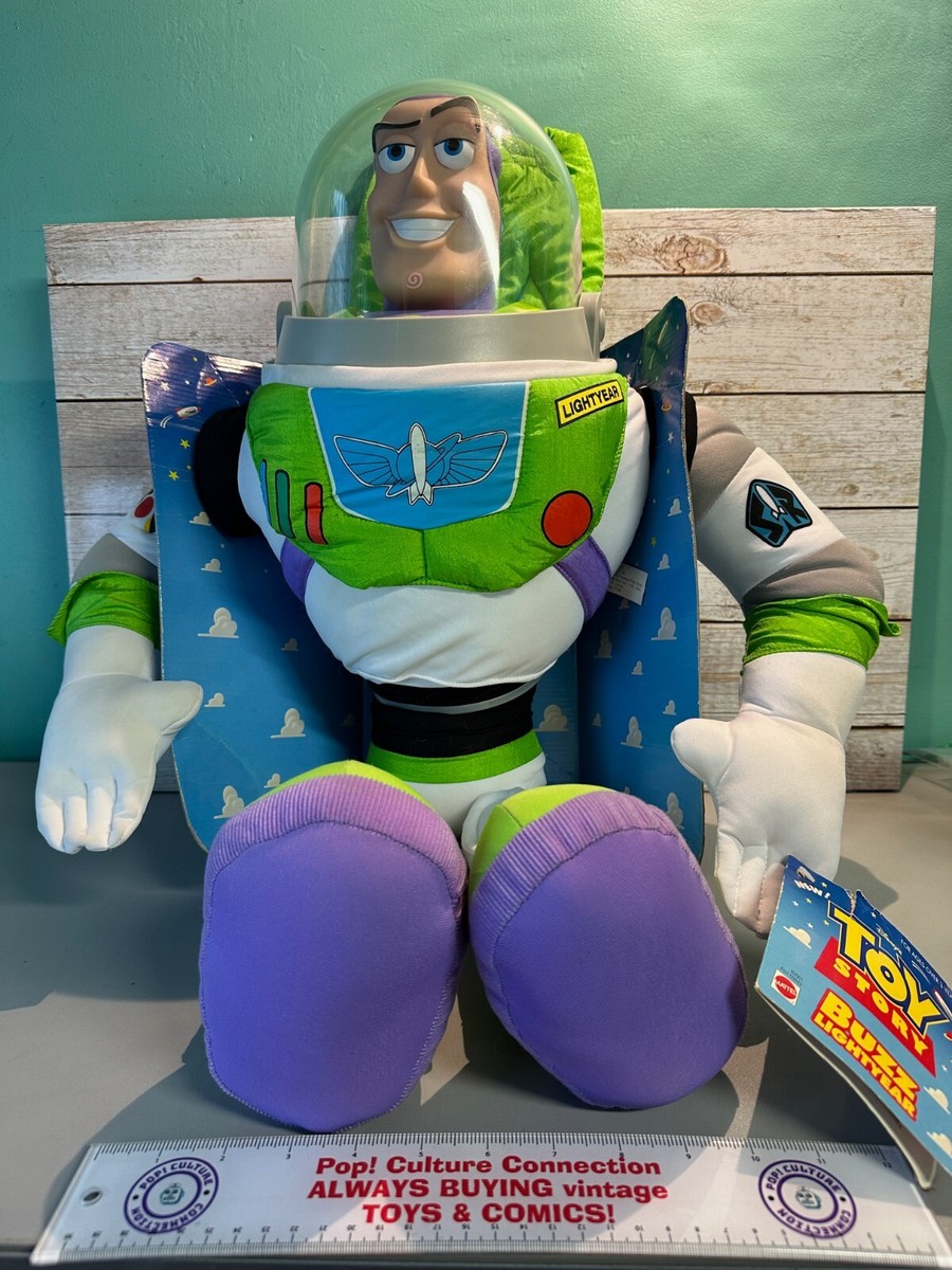 新品TWG ①HappyBirthday ②VanillaBourbon（③） Vintage Mattel Toy Story 2.5' Buzz Lightyear Plush New With
