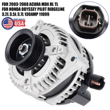 Genuine Alternator For 2003-2009 Acura MDX RL TL & Honda Odyssey Pilot Ridgeline