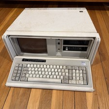 Vintage IBM 5155 PC Convertible Portable Computer NO CORDS UNTESTED READ 