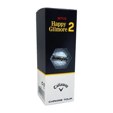 NEW Callaway Chrome Tour Happy Gilmore 2 "Just Tap It In" Golf Balls - 1 Sleeve